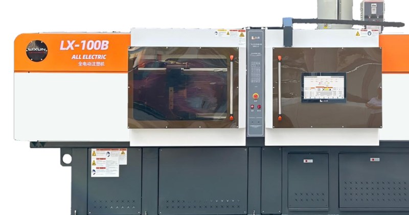 Hantera LX all-electric injection molding machine — fully electric servo drive, 50 to 4,500 kN